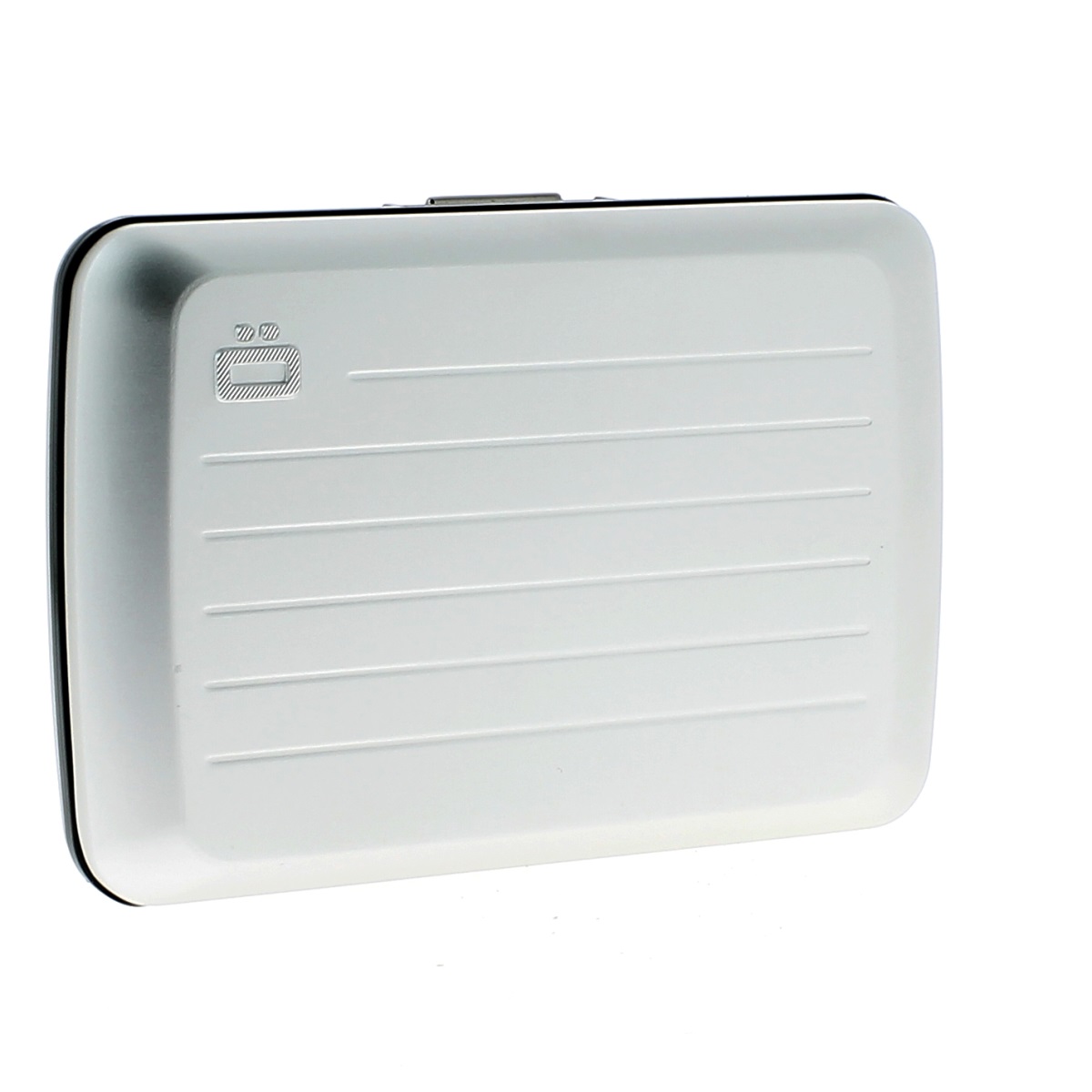 OGON Aluminum Wallet Smart Case V2.0 - Silver